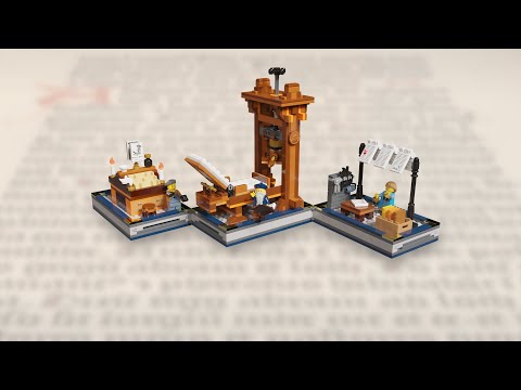 Gutenberg's Printing Press - On LEGO Ideas