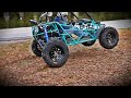 Long travel 670cc Buggy First Drive after wreck! Does wheelies (Pt. 6)