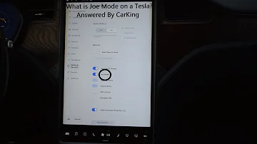 ¿Qué es el modo Joe de Tesla?