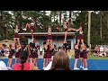 2017 Woodington Middle School Cheerleaders