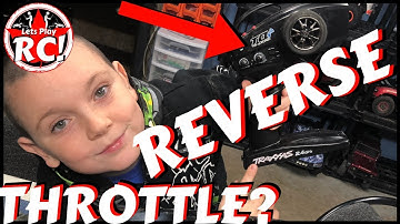 Thottle Reverse  Traxxas TQI Controller How To Step By Step /Lets Play RC!