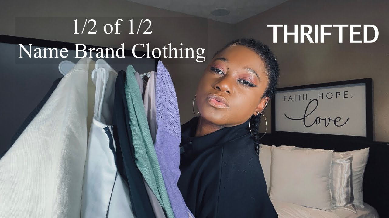 THRIFT WITH ME 1/2 Of 1/2 Name Brand Clothing Store // Where To