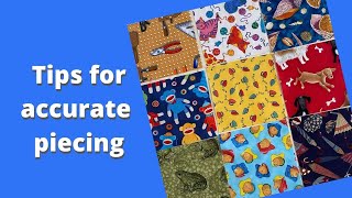 I Spy quilt layouts - Tips for accurate piecing