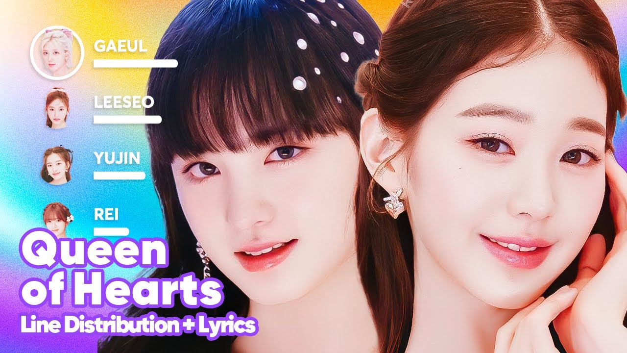 IVE Queen of Hearts (Line Distribution + Lyrics Karaoke) PATREON