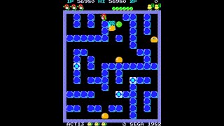 Pengo [Arcade Longplay] (1982)