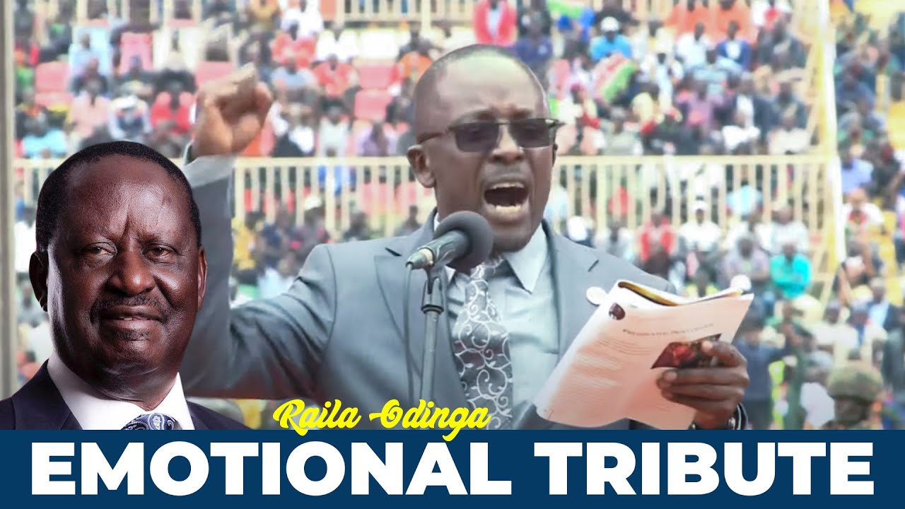 LISTEN TO HEARTFELT EMOTIONAL CONDOLENCE OF THE LATE RAILA ODINGA - YouTube