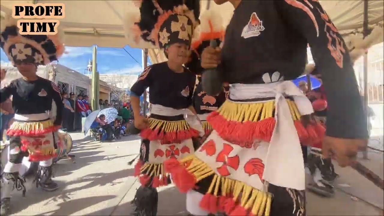 Fresnillo Zac. Danzeros de “Nuestra Señora del Sagrado Corazón” de Río Florido. #devoción #danza #fe