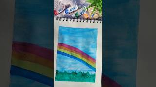rainbow painting #painting #rainbow #art