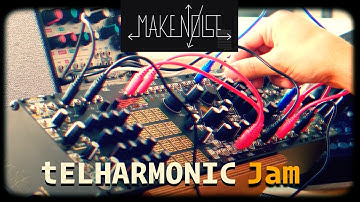 Make Noise tELHARMONIC 3-Voice Shift Register - System Cartesian