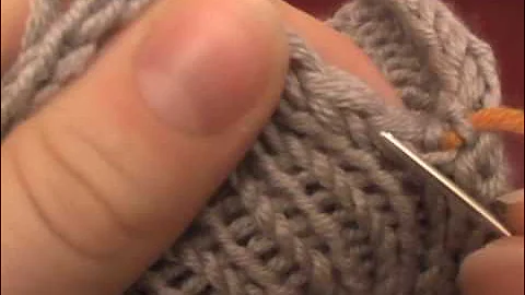 How to do Mattress Stitch Seaming