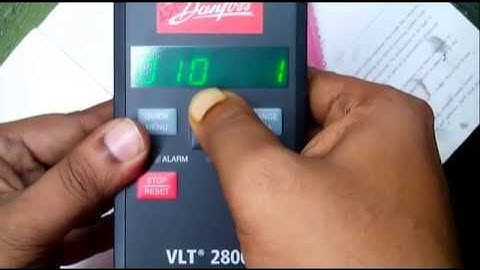 𝙃𝙤𝙬 𝙩𝙤 𝙞𝙣𝙞𝙩𝙞𝙖𝙡𝙞𝙯𝙚 𝙖 𝙙𝙖𝙣𝙛𝙤𝙨𝙨 𝙞𝙣𝙫𝙚𝙧𝙩𝙚𝙧? VLT2800 initialization | Danfoss inverter Factory Setting