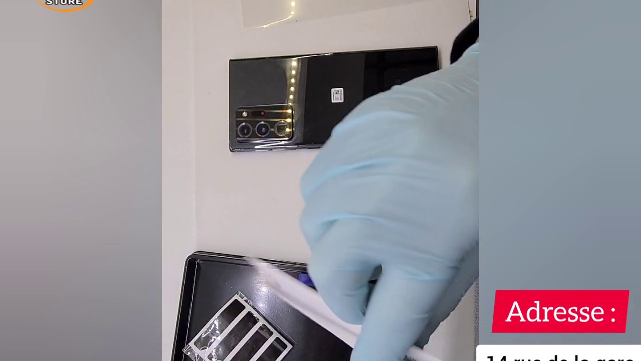 installation verre trempé avec la colle uv / curved glass uv YouTube — free download