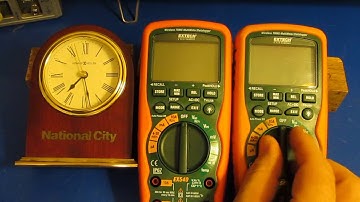 EXTECH EX540 ACV Problem