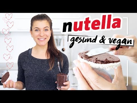 Gesunde Nutella | Vegan, Gesund & ohne Zucker | Neuer Trend Schoko Hummus