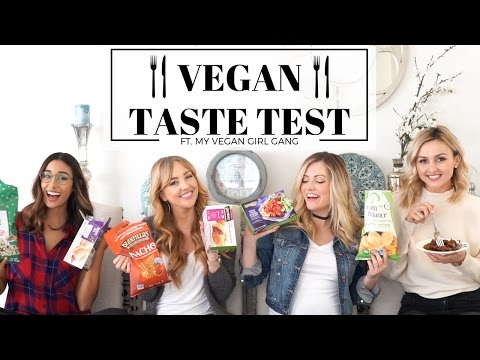 HUGE Whole Foods Vegan Taste Test with My Vegan Girls