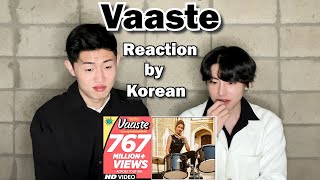 Download Mp3 'vaaste Song' Reaction By Korean|dhvani Bhanushali|tanishk Bagchi Gudang lagu