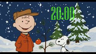Snoopy & Charlie Brown 20 Minute Timer ⏰  Relaxing & Cute Countdown #studywithme #animation #focus