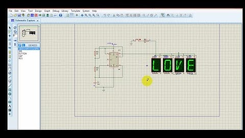 Alphabet and Numeric Display LCD with Proteus 8 Pro Simulation