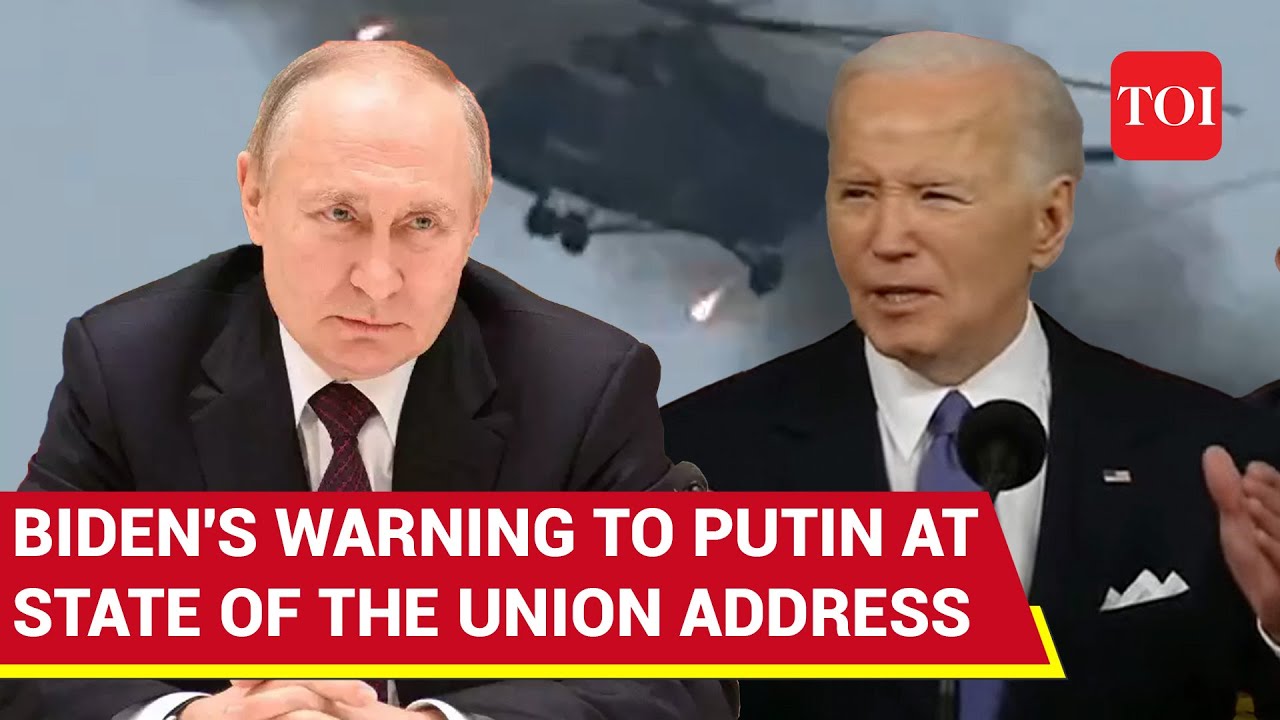 ‘Won't Bow’: Biden's Stern Message To Putin At State Of The Union Address I Watch