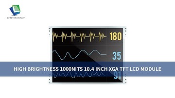 HIGH BRIGHTNESS 1000NITS 10.4 INCH XGA TFT LCD MODULE