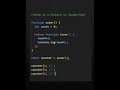 closure in java-script explained  #shorts #viral #js #viralshorts
