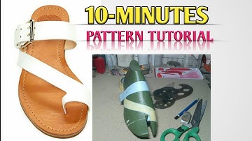 How to make this classic ladies slippers pattern #shoemaking