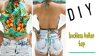 DIY Backless Top #stylehacksforgirls #aritziatop #zarapants #outfitins