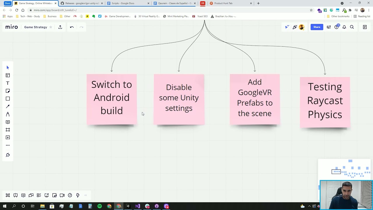 1- How to setup VR in Unity  and use Raycast Physics  - Google Cardboard SDK - Tutorial
