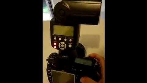 Yongnuo speedlight yn565ex not working