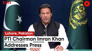 PTI Chairman Imran Khan Address Press Conference In Lahore | Pakistan News | Pakistan Election