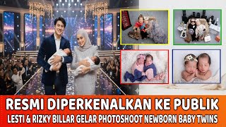 🔴Resmi Diperkenalkan ke Publik - Lesti dan Rizky Billar Gelar Photoshoot Newborn Baby Twins