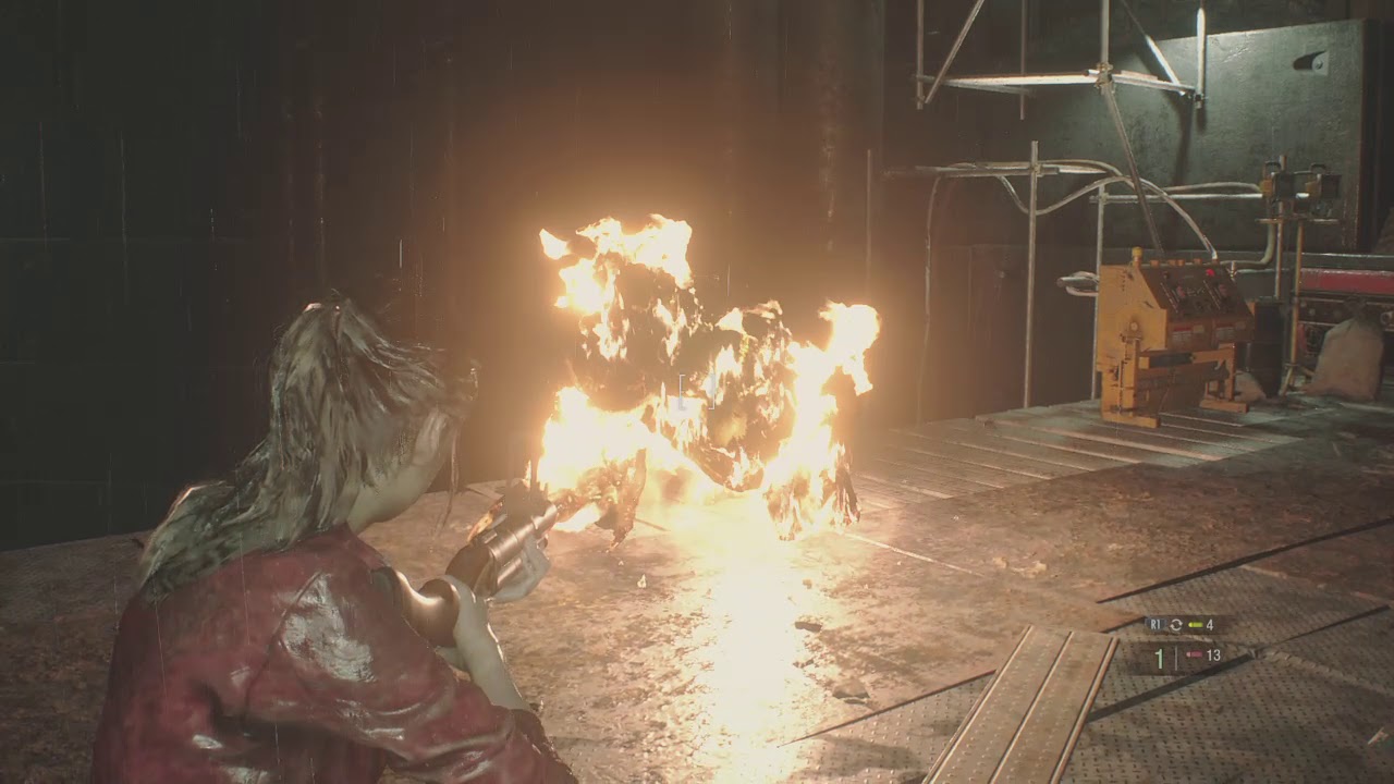Resident Evil 2 Remake-Hardcore-G2 (Flame and Acid Rounds) - YouTube