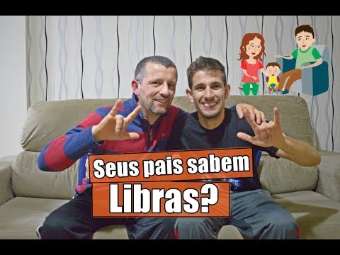 Os pais também podem aprender Libras