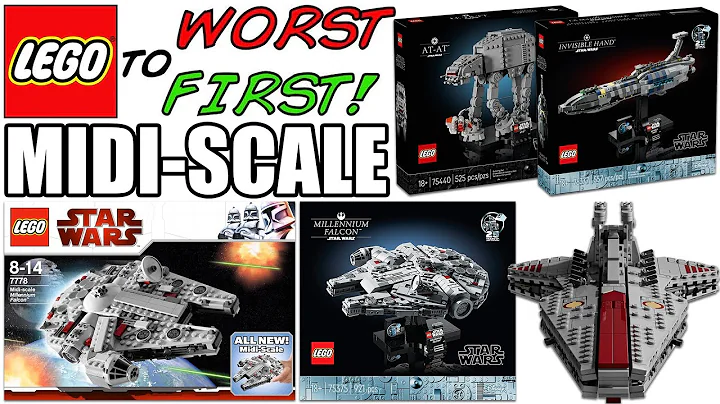 LEGO Worst to First! | ALL LEGO Star Wars MIDI-SCALE Sets!