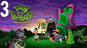 Day of the Tentacle Remastered part 3 (Game Movie) (Story Walkthrough) (No Commentary)