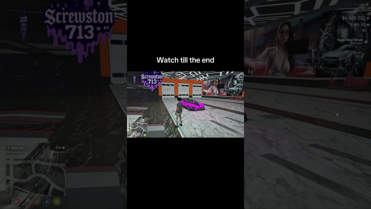 Weird Opp Found Me Customizing My Car… He Was NOT Ready For This 😭 | GTA RP Screwston 713