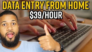 HURRY! $6000/Month Data Entry Work From Home Job (No Phones!)
