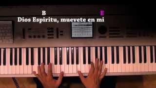 Video thumbnail of "Muevete En Mi - Piano"