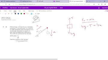2011 Q4a Leaving Cert Applied Maths