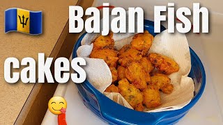 How to make Bajan Fish Cakes: Old Fashion way.