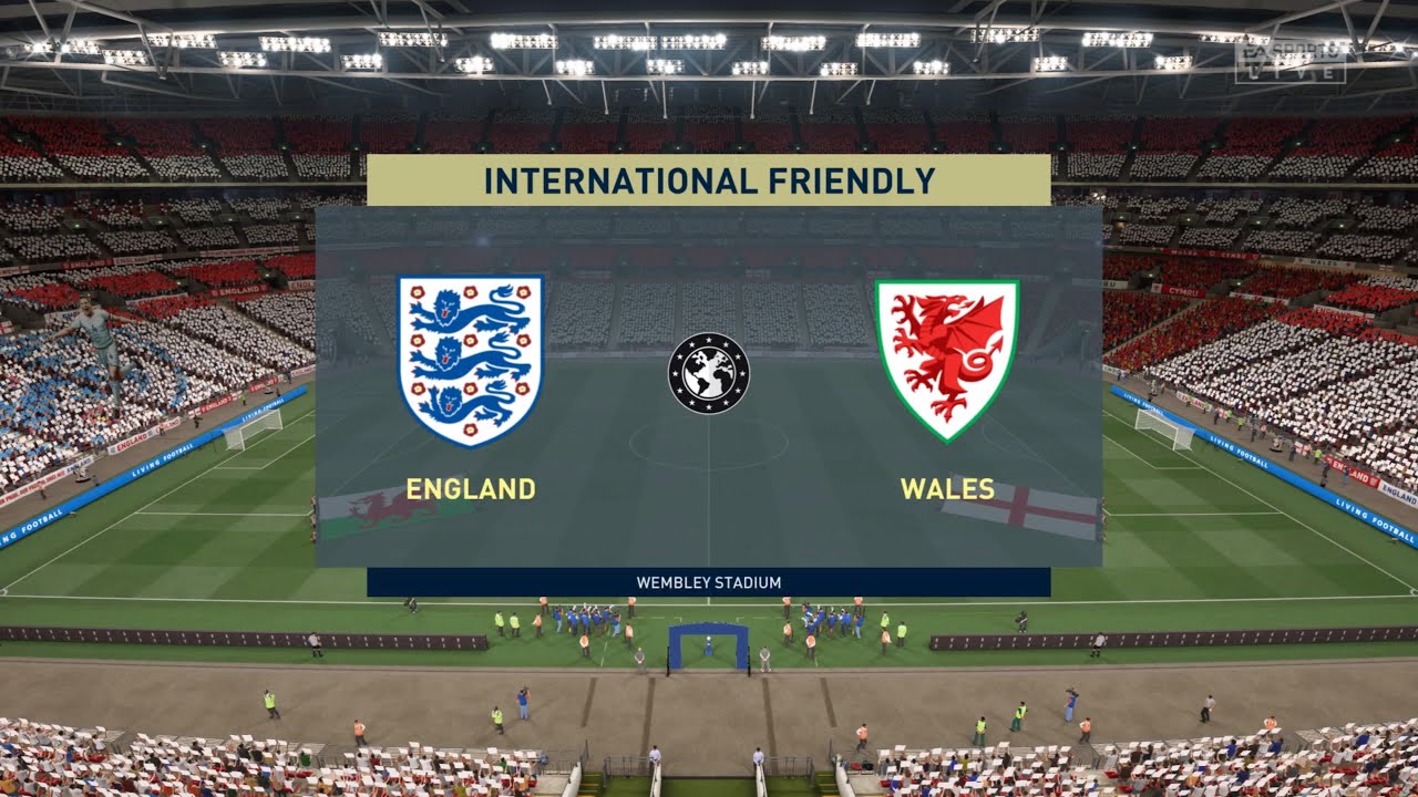FIFA 21  England Vs Wales [ International Friendly ]