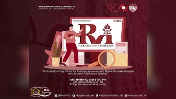 PWU Research Masterclass | December 12, 2025