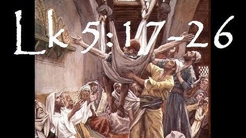 Lk 5:17-26 -- Jesus Forgives and Heals a Paralyzed Man - Rajna ħwejjeġ tal-għaġeb illum!