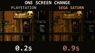 Abe's Oddysee on Sega Saturn vs PlayStation: loading time (Devlog #9)