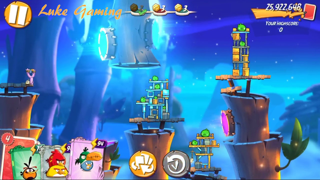 Angry Birds 2 Ab2 Mighty Eagle Bootcamp Challenge Gamingplay With