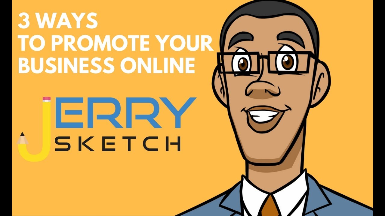 3 WAYS TO PROMOTE YOUR BUSINESS ONLINE - YouTube