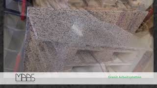 MAAS Arbeitsplatten und Fensterbänke Granit Rosa Porrino M