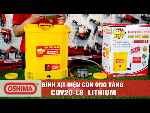 Video BÌNH XỊT ĐIỆN CON ONG VÀNG COV-20 L8 LITHIUM | GIỚI... - YouTube