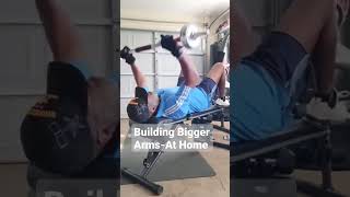 Get Bigger Triceps and Arms with this  Home Gym Workout