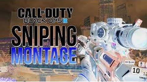Call of Duty: Black Ops III Sniper quick scope and trick shot montage